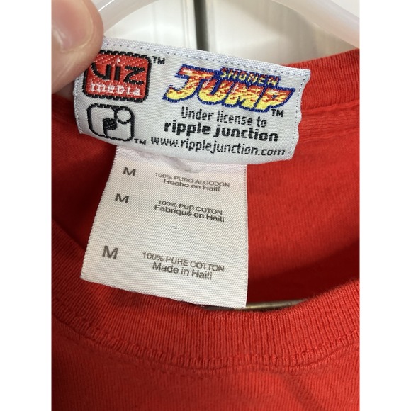 Vintage Y2K‎ Ripple Junction Bleach T-Shirt Red Medium Ichigo Kurosaki Anime - Picture 6 of 7